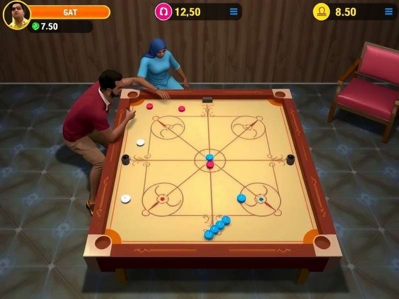 Carrom Fury Gameplay Screenshot